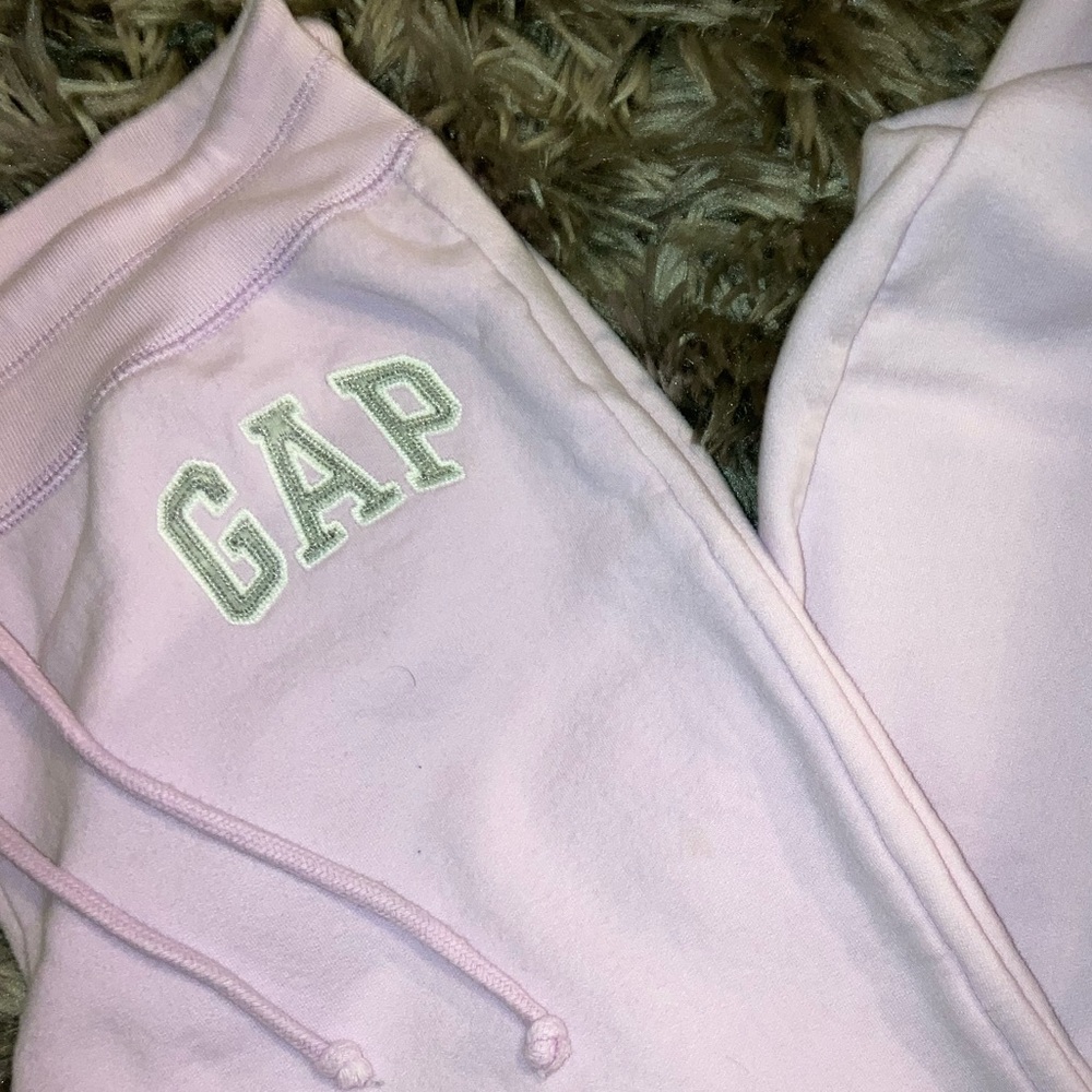 Purple Vintage Logo Gap Pants